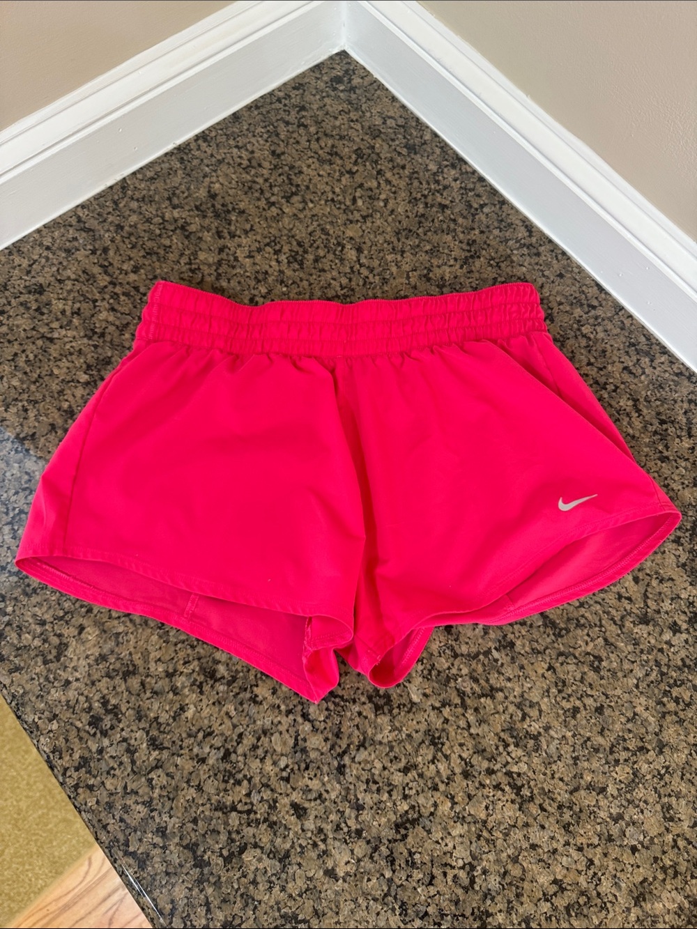 Nike Women's Pink Athletic Shorts
